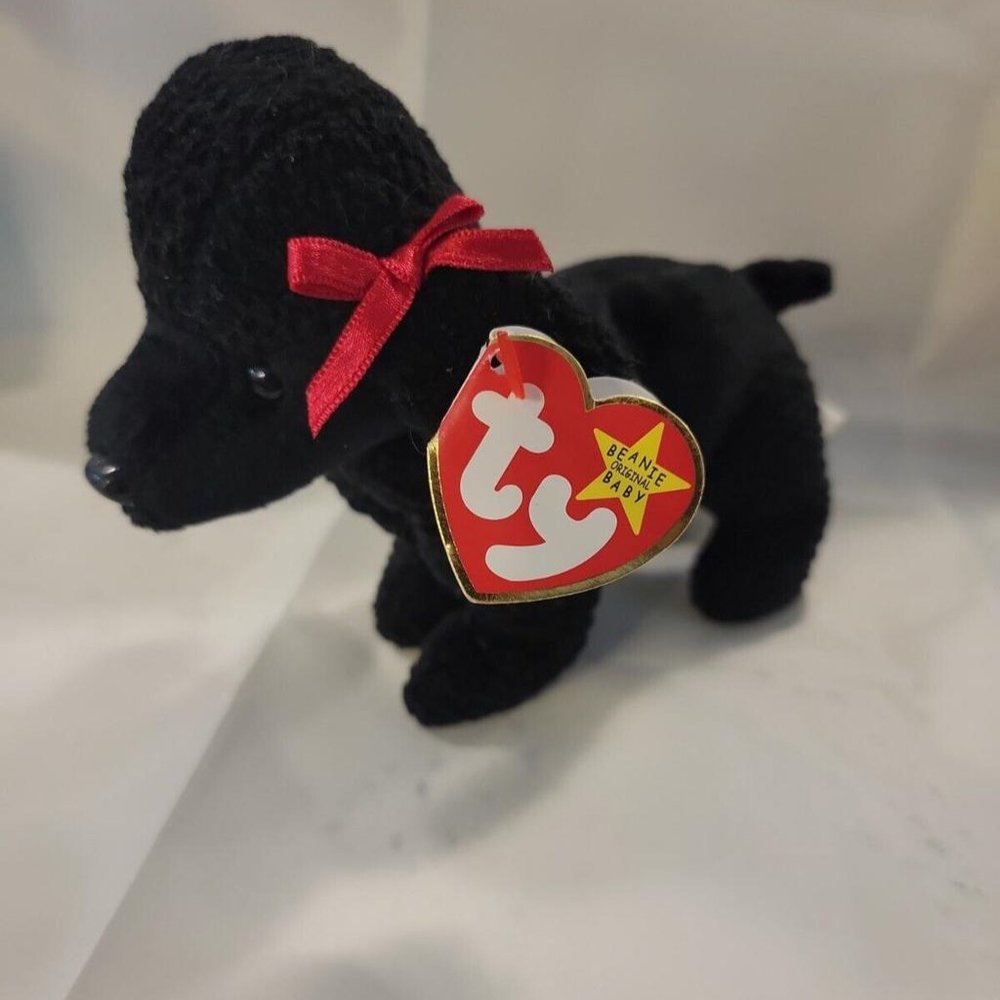 GiGi TY BEANIE BABY W/ MULTIPLE TAG ERRORS RETIRED #302 VERY RARE MINT 1998 1997